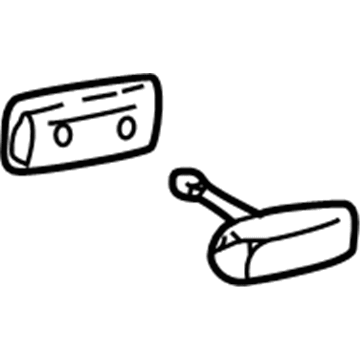 GMC K2500 Back Up Light - 14040878