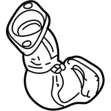 Chevy 91173460 Front Pipe