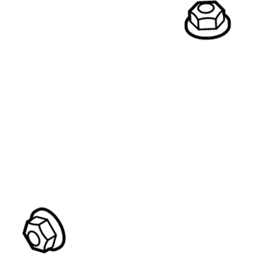 Saturn 11900441 Rear Mount Nut