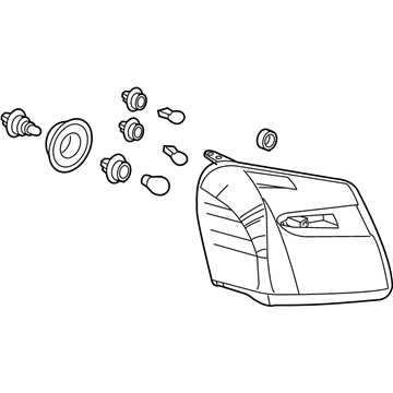 Chevy Equinox Headlight - 15888059