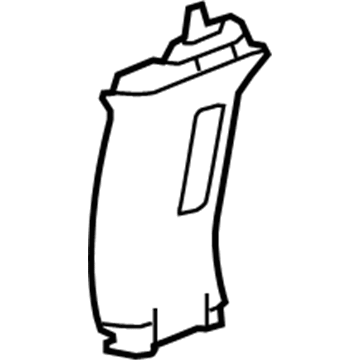Hummer 94738338 Upper Center Pillar Trim