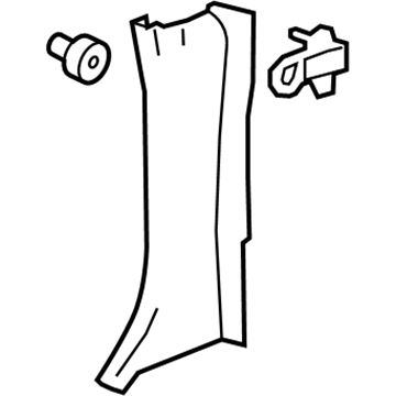 Hummer 94730362 Lower Trim Panel