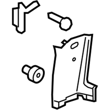 Hummer 94725083 Upper Trim Panel