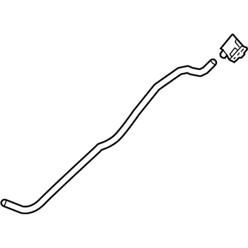 Chevy Blazer Crankcase Breather Hose - 84737247