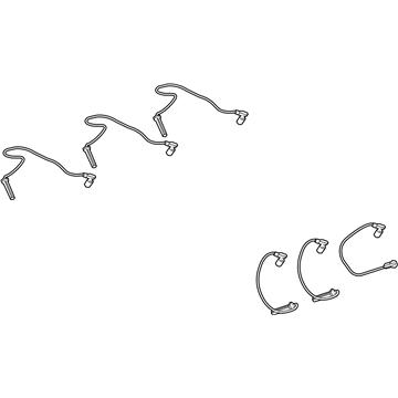 Buick Terraza Spark Plug Wires - 89017320