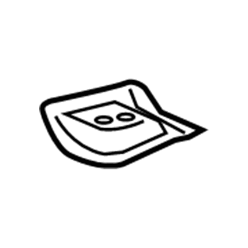 GMC 52016188 Front Floor Pan Reinforcement