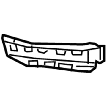 GM 23306274 Lower Dash Panel Brace, Passenger Side