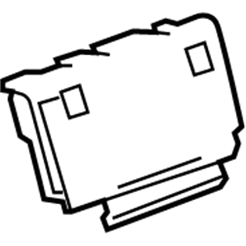 Chevy 20916173 Headrest Gearbox Panel