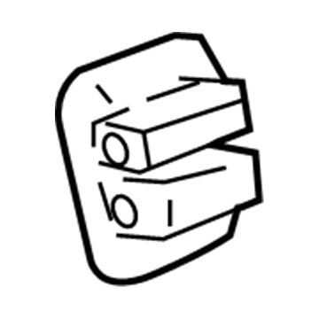 Chevy 22775877 Seat Back Panel Bezel