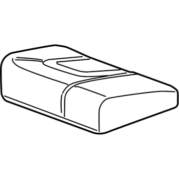 2011 Chevy HHR Seat Cushion Pad - 22732905