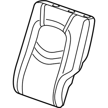 Chevy 22733918 Seat Back Cover