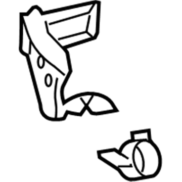 2012 GMC Sierra 2500 HD Exhaust Hanger - 22809864