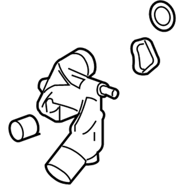 Cadillac Cooling Hose - 12625268