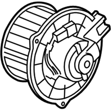 2005 Cadillac SRX Blower Motor - 19129868