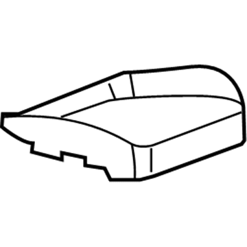 2007 Chevy Malibu Seat Cushion Pad - 22718147