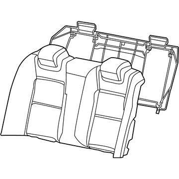 Chevy Caprice Seat Cushion Pad - 92266042