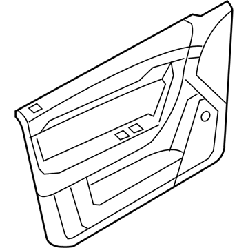 Chevy 96956633 Door Trim Panel