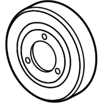 Cadillac 90502558 Pulley