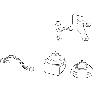 Buick LaCrosse Horn - 23343359