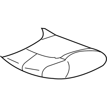 2000 Chevy Impala Seat Cushion Pad - 12454583