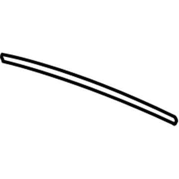 Cadillac 25752741 Vent Glass Front Seal