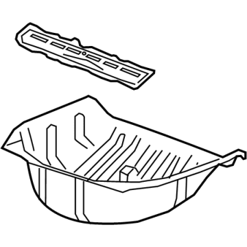 GM 84031438 Spare Tire Panel