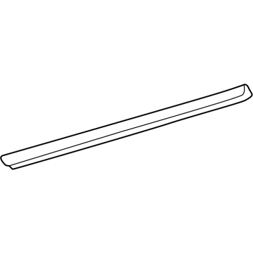 GM 84804417 Body Side Molding, Outer Driver Side GM 84804417 Body Side Molding, Outer Driver Side