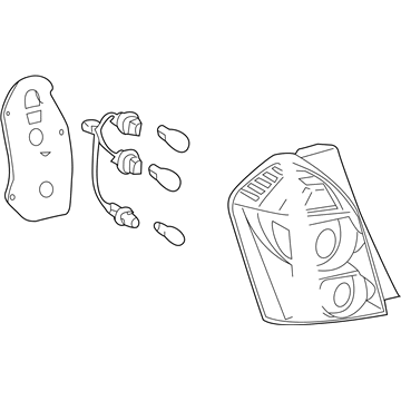 Pontiac Back Up Light - 88975724