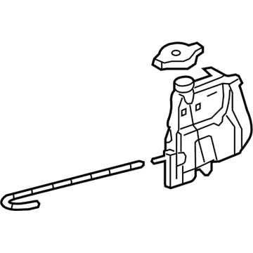 Buick Coolant Reservoir - 25924047