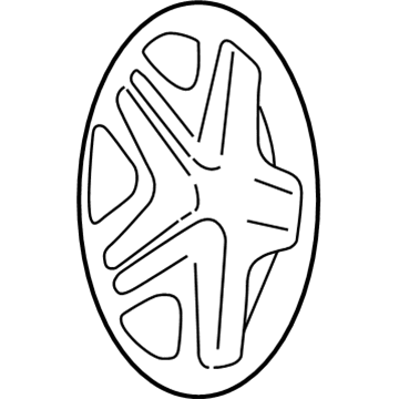 2000 Pontiac Bonneville Wheel Cover - 9592957