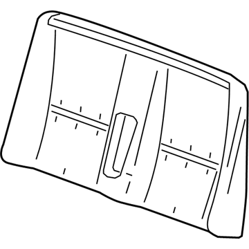 2012 Chevy Camaro Seat Cushion Pad - 92230552