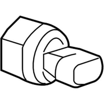 Cadillac STS Wheel Speed Sensor - 25743362