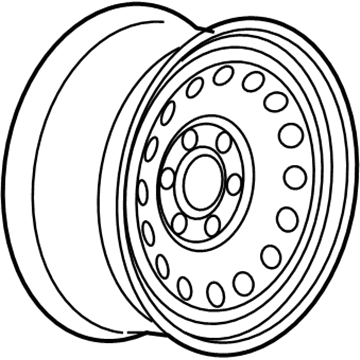 GMC Sierra 3500 HD Spare Wheel - 9597730