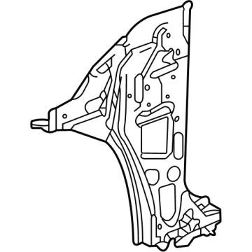 Buick 84904717 Inner Hinge Pillar