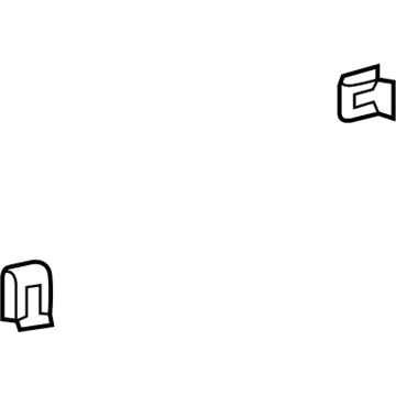 Buick 11513599 Lower Quarter Trim U-Nut