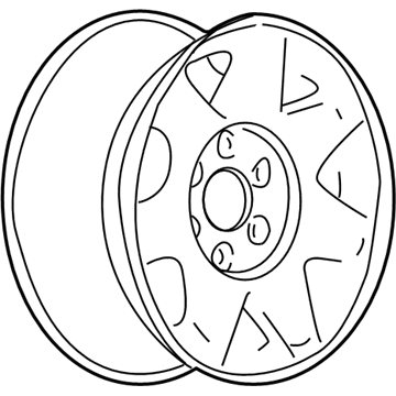 2006 Cadillac Escalade Spare Wheel - 15099907