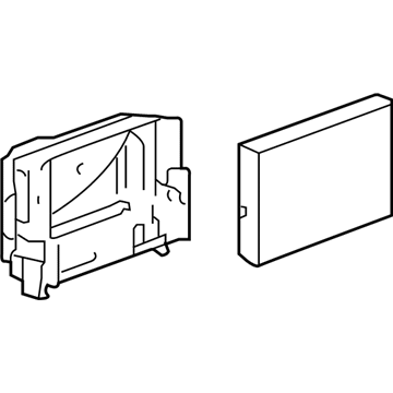 Cadillac 19370192 Display Unit