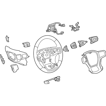 Chevy Blazer Steering Wheel - 84922932