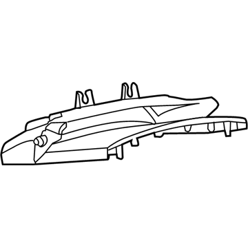 Chevy 92272303 Filler Cover