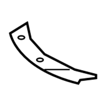 Cadillac 84345594 Air Deflector