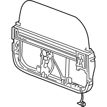 GMC 88980469 Gate Panel