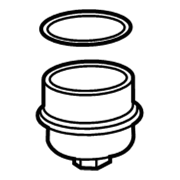 Cadillac 12583470 Filter Cover