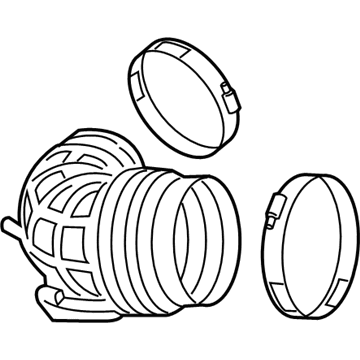 Cadillac Air Intake Coupling - 22935828