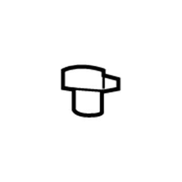 Cadillac 11547341 Molding Retainer