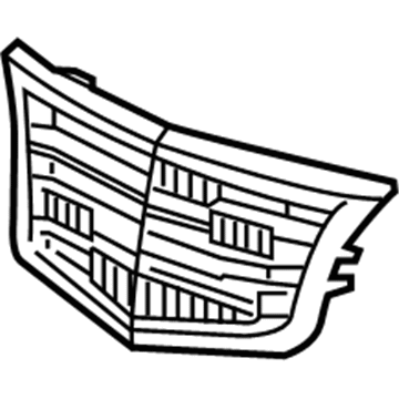 Cadillac ATS Emblem - 23157689