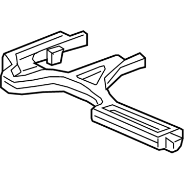 GM 39024452 Panel Support, Rear Driver Side GM 39024452 Panel Support, Rear Driver Side