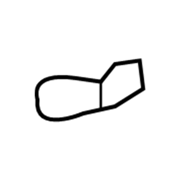 GM 42595448 Pull Handle Cap, Black, Rear