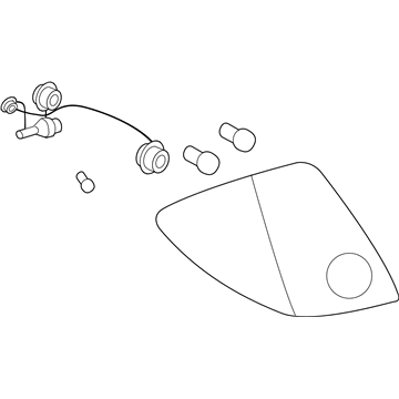 Pontiac G6 Tail Light - 15242809