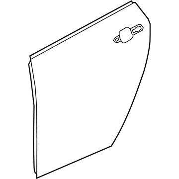 GM 23324593 Outer Panel, Rear Driver Side GM 23324593 Outer Panel, Rear Driver Side