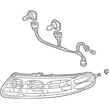 Pontiac Headlight - 19245097